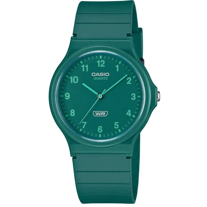 Relógio Casio Unissex Verde Collection Mq-24b-3bdf