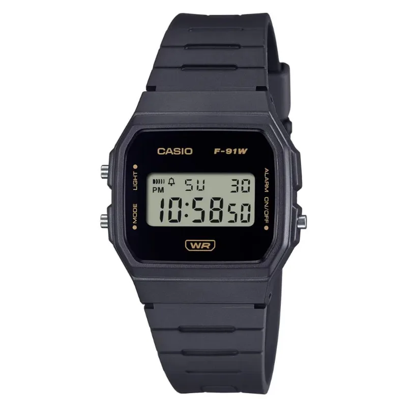Relógio Casio Masculino Ref: F-91wb-8adf Vintage Digital Cinza