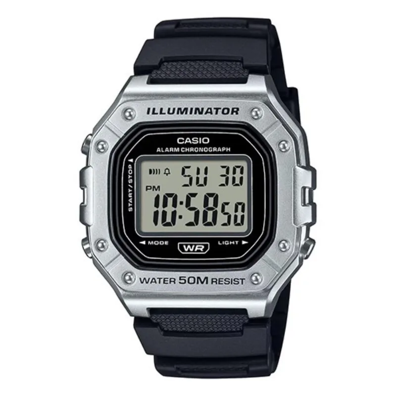 Reloj Casio W-218hm-7av Negro Hombre