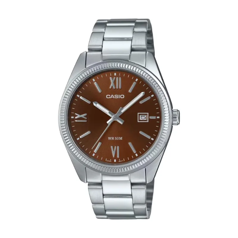 Reloj Casio Mtp-1302dd-5avdf Plateado Hombre