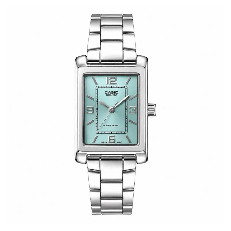 Reloj Casio Ltp-1234dd-2adf Plateado Mujer