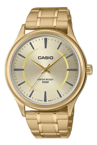 Relógio Casio Feminino Dourado Ltc-100g-9evdf