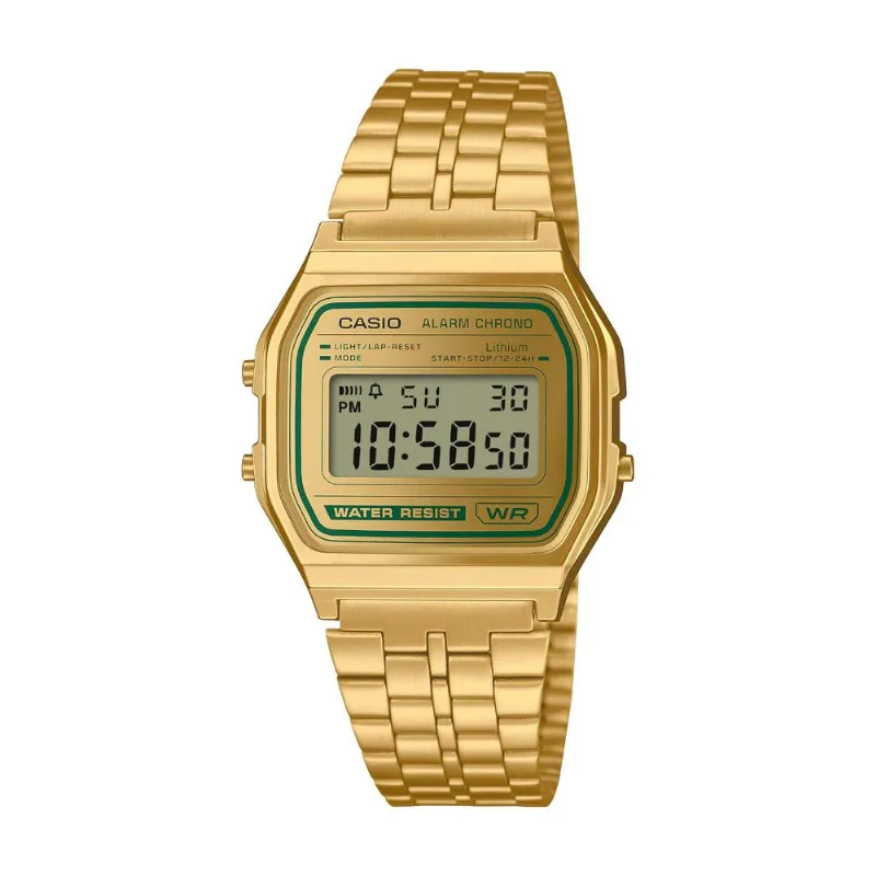 Reloj Casio A158wegv-9adf Dorado Hombre