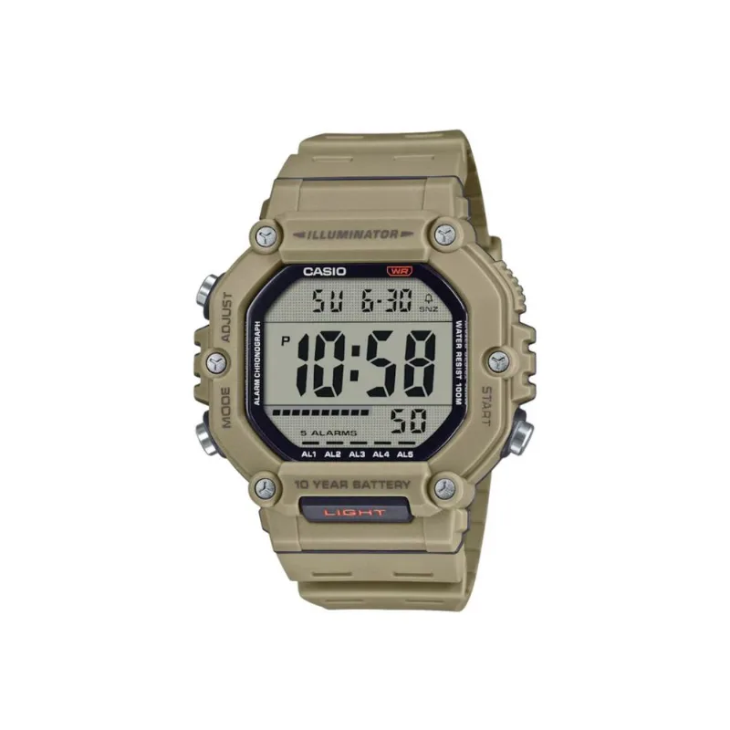 Reloj Casio Ae-1600h-5avdf Café Hombre