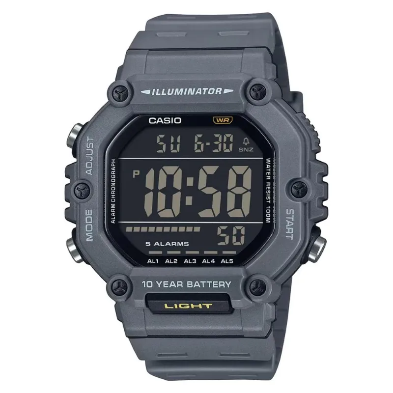 Reloj Casio Ae-1600h-8bvdf Gris Hombre