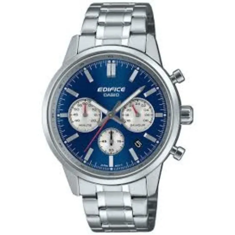 Relógio Casio Masculino Edifice Cronógrafo Prateado