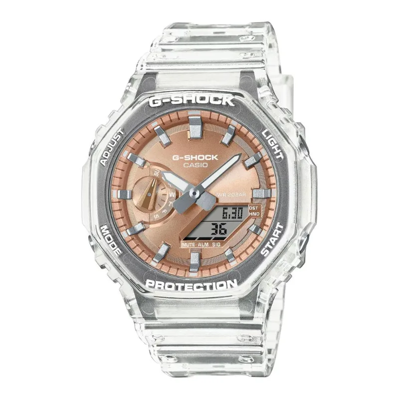 Reloj G-shock Ga-2100bm-7a5dr Transparente Hombre