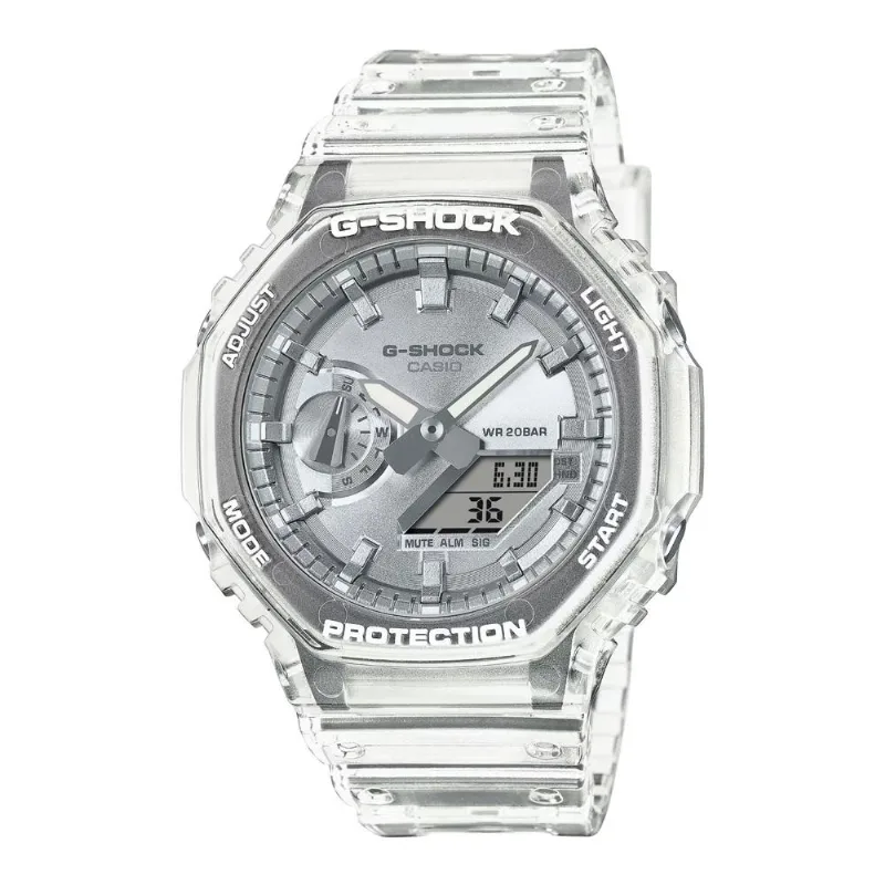 Reloj G-shock Ga-2100bm-7a8dr Transparente Hombre