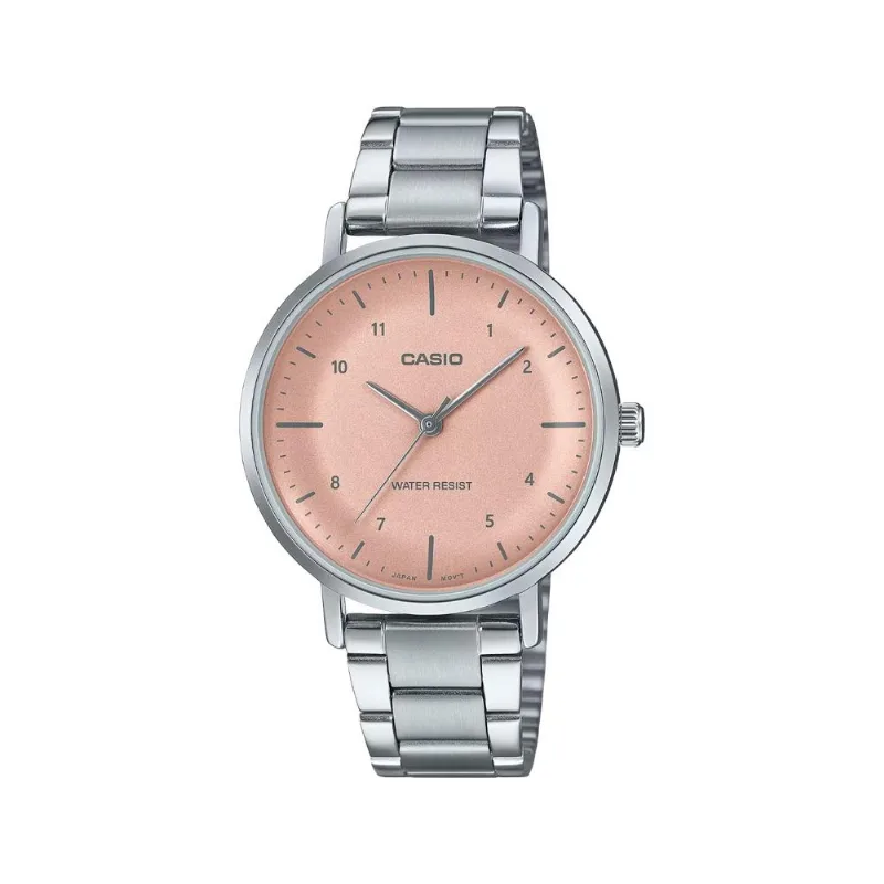 Reloj Casio Ltp-vt03d-4bdf Plateado Mujer