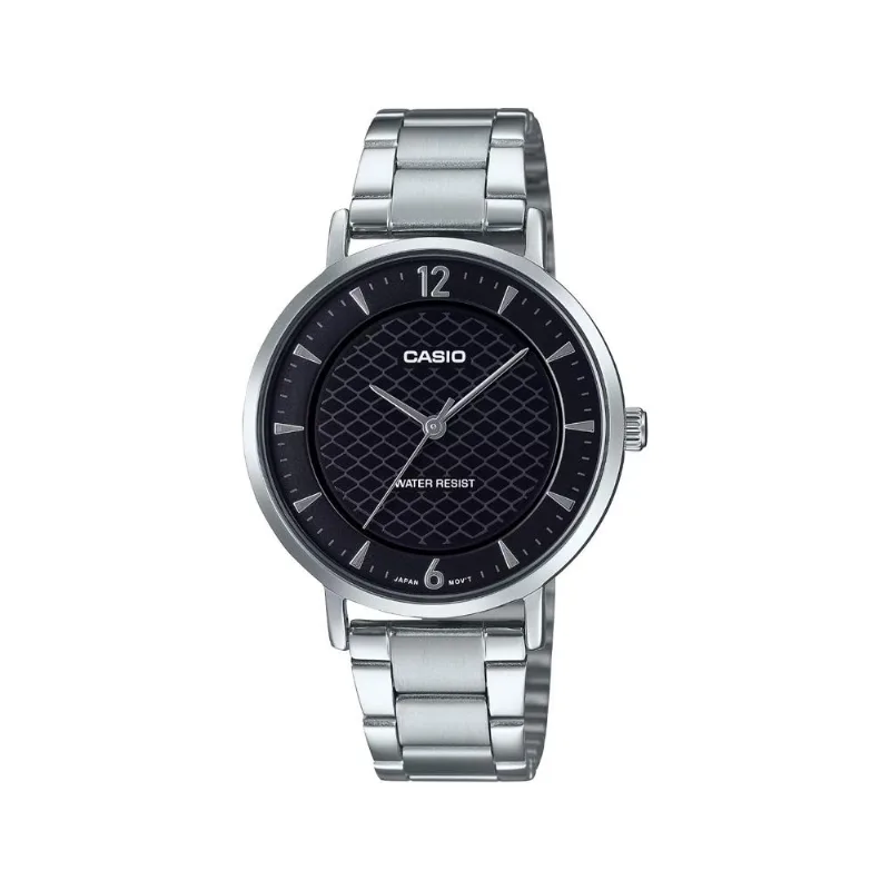 Reloj Casio Ltp-vt04d-1adf Plateado Mujer