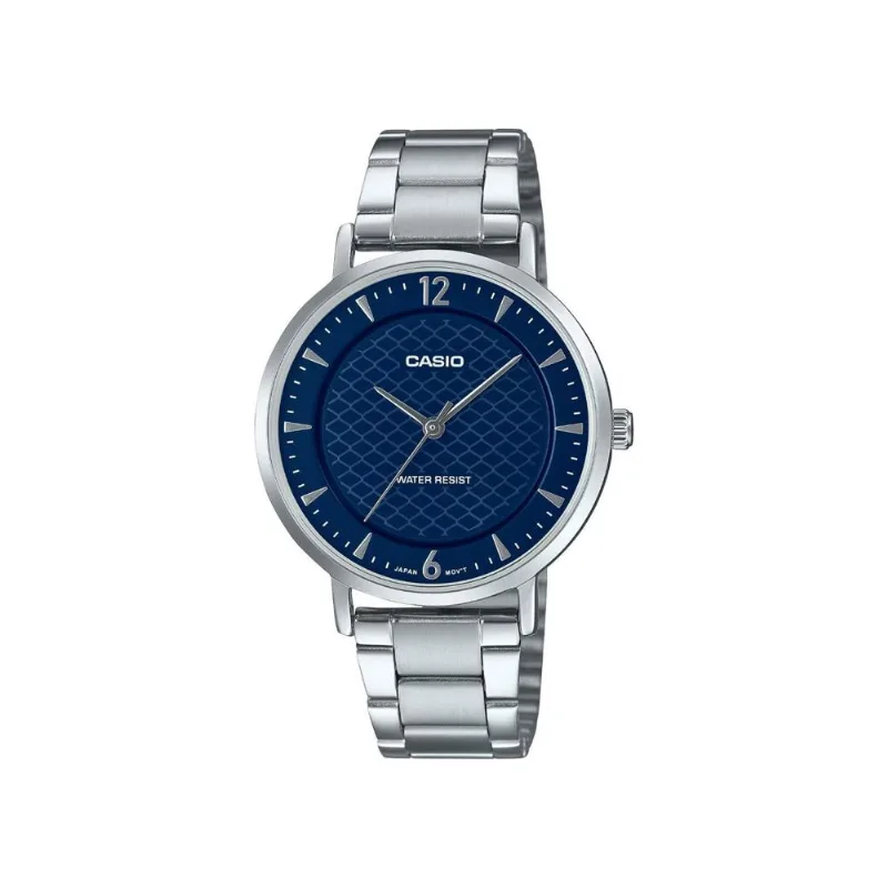 Reloj Casio Ltp-vt04d-2adf Plateado Mujer