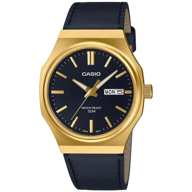 Relógio Casio Masculino Clássico Dourado