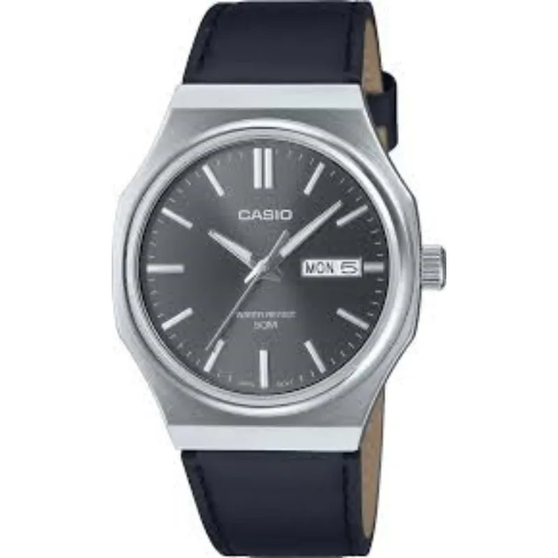 Relógio Casio Masculino Clássico Prateado
