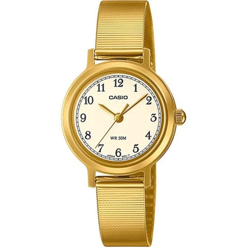 Relógio Casio Feminino LTP B170G 9BVDF Dourado