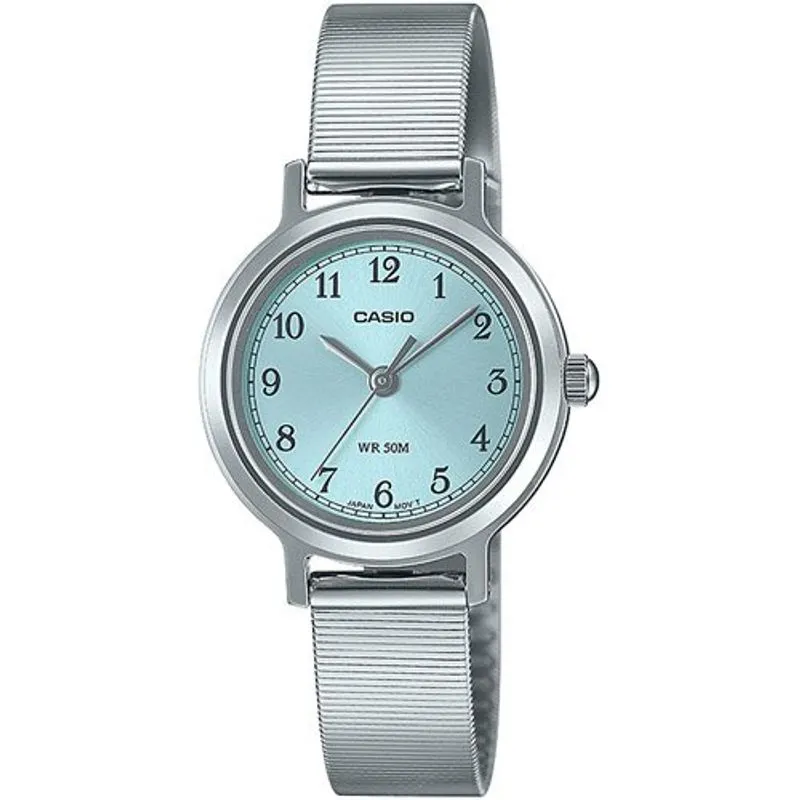 Relógio Casio Feminino LTP B170D 2BVDF Prata