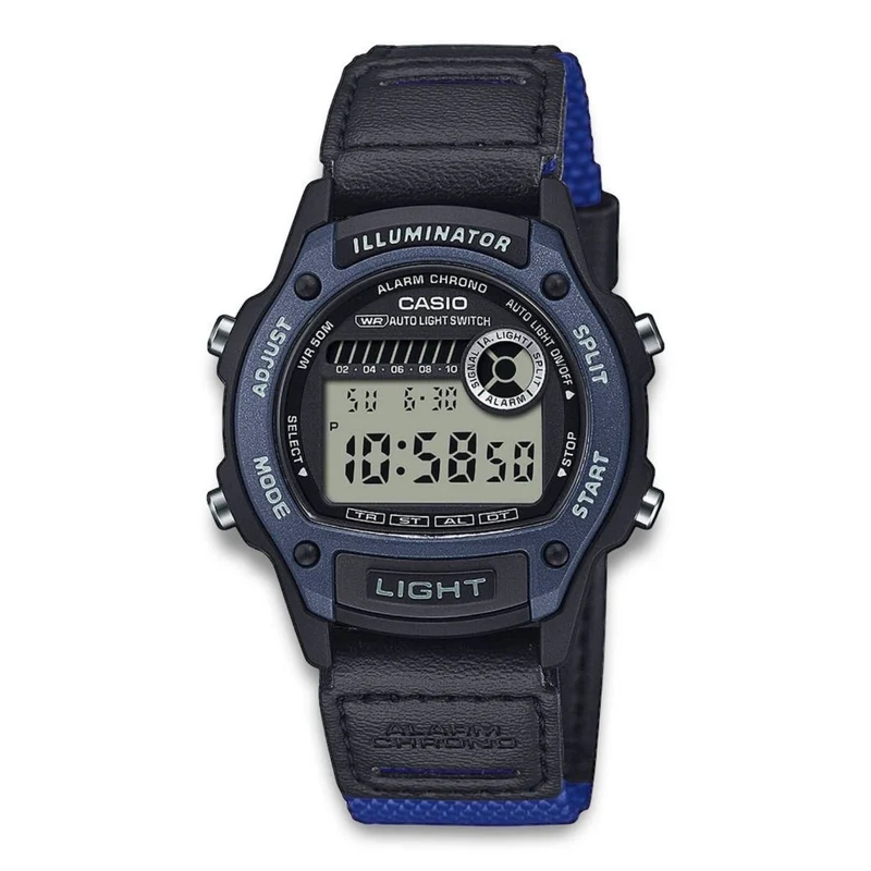 Casio - Timeless m. sort urskive, 36 mm - W-220HF-2AVEF