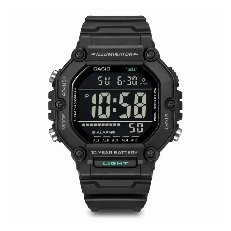 Reloj Casio Ae-1600hx-1bvdf Negro Hombre