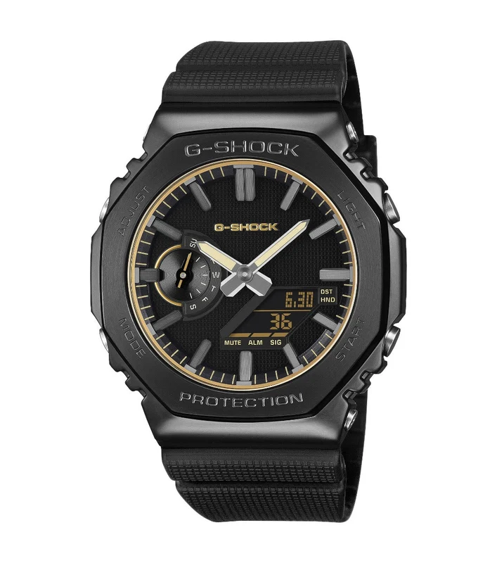 Casio G-Shock Mens Analogue-Digital Watch with Black Dial and Black Strap GM-2100LXB-1A9ER