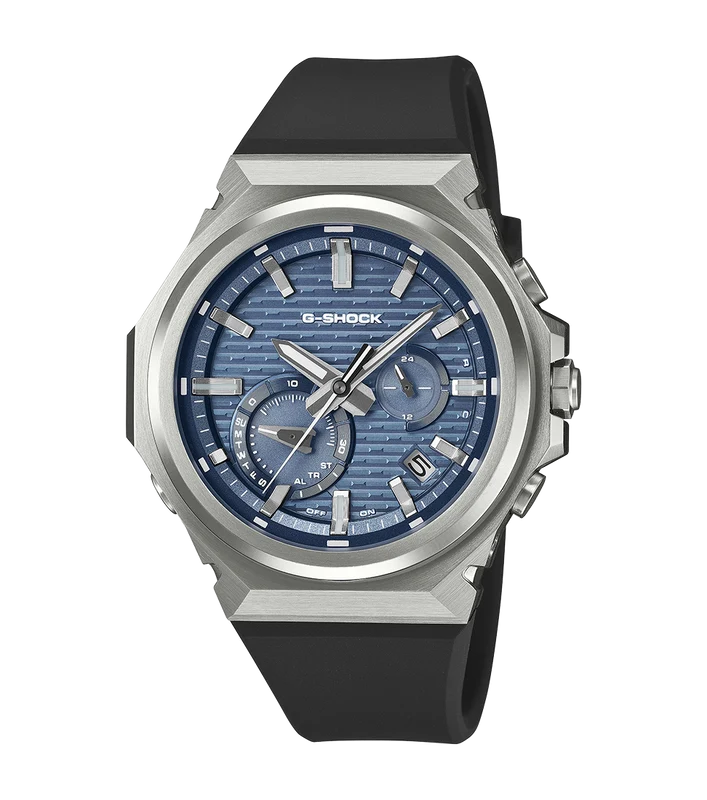 Casio G-Shock Mens Watch with Blue Dial and Black Strap GST-B1000-2AER