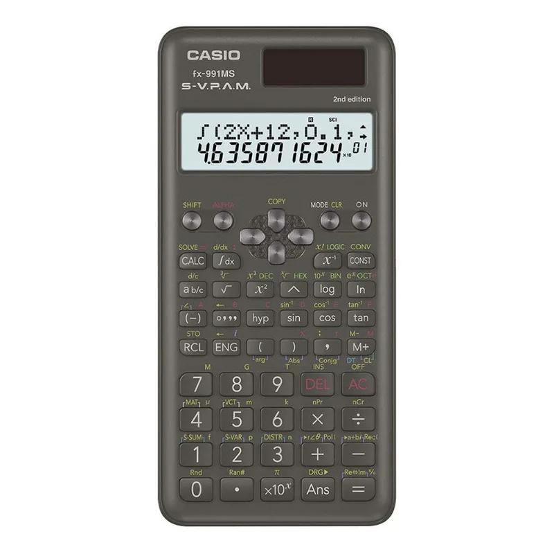 Calculadora Cientifica Casio Fx 991ms 2nd Edition Preto