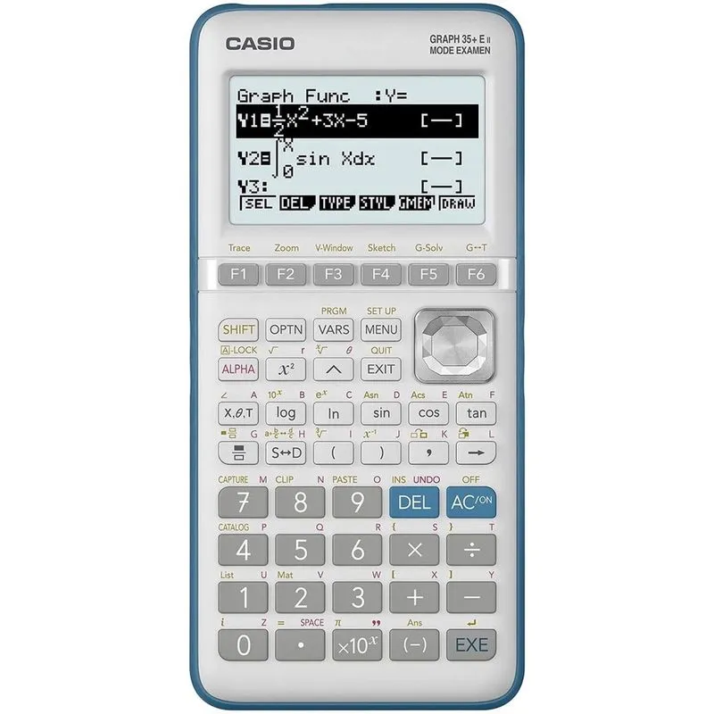 Calculadora Gráfica Casio 35 + E ii - Prata