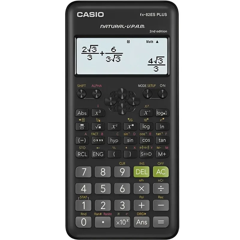Calculadora Cientifica Casio Fx 82es Plus 2nd Edition Preto