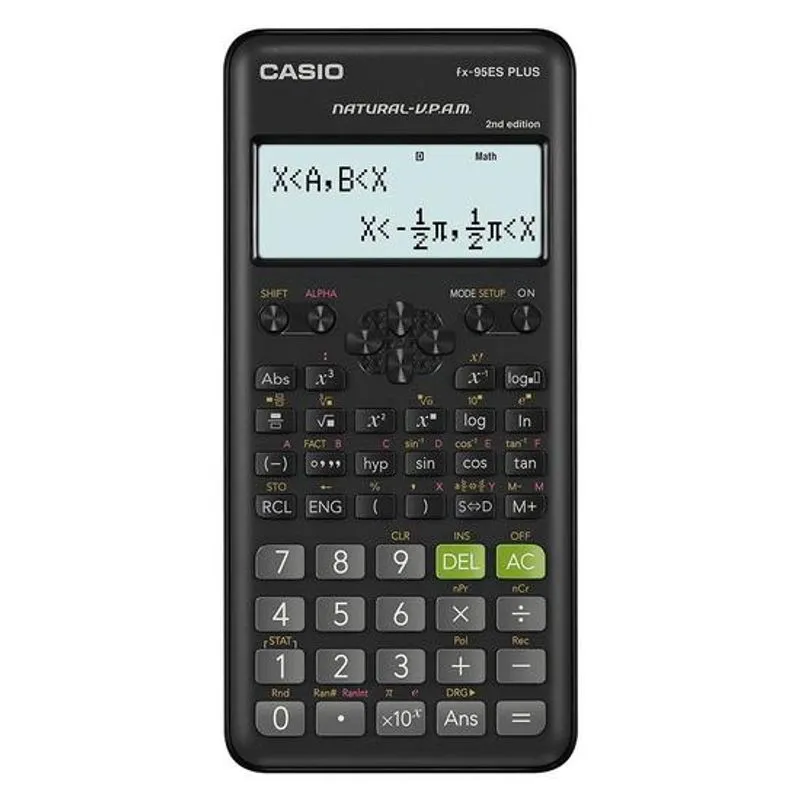 Calculadora Cientifica Casio FX-95ESPLUS-New - 12 Digitos - Preto