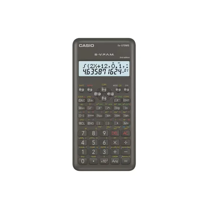 Calculadora Cientifica 401 Funciones Color Negro Casio Fx-570ms 2