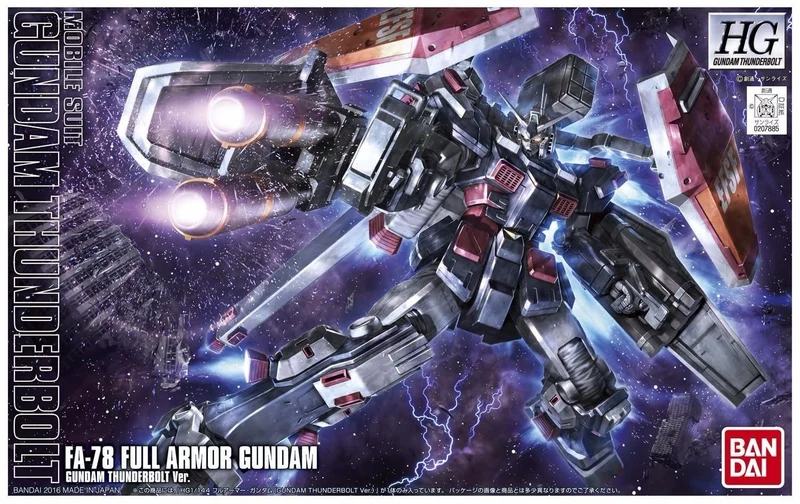 BANDAI HG 1/144 FA-78 FULL ARMOR GUNDAM THUNDERBOLT Ver Plastic Model Kit NEW