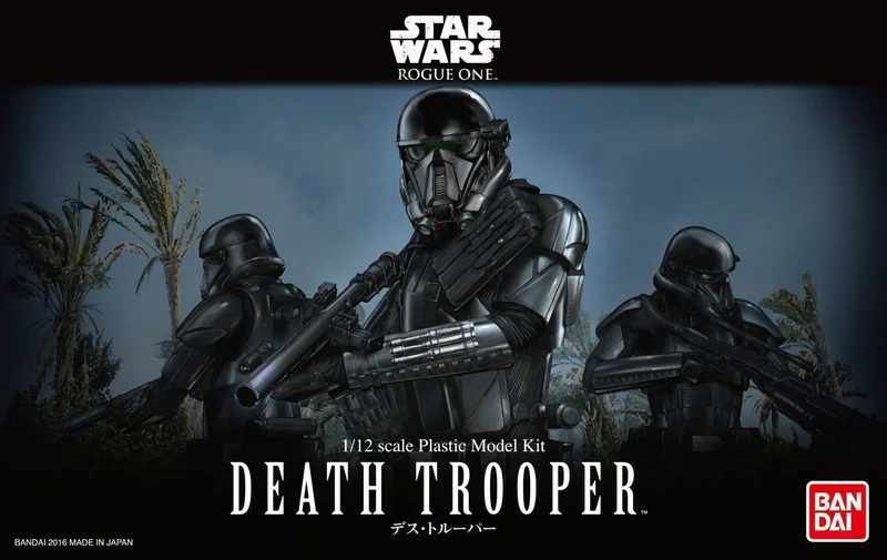 STAR WARS ROGUE ONE 1/12 DEATH TROOPER Plastic Model Kit BANDAI NEW from Japan