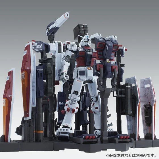 P-Bandai MG 1/100 Weapon & Armor Hanger for Full Armor Gundam [Gundam Thunderbolt] Ver.Ka