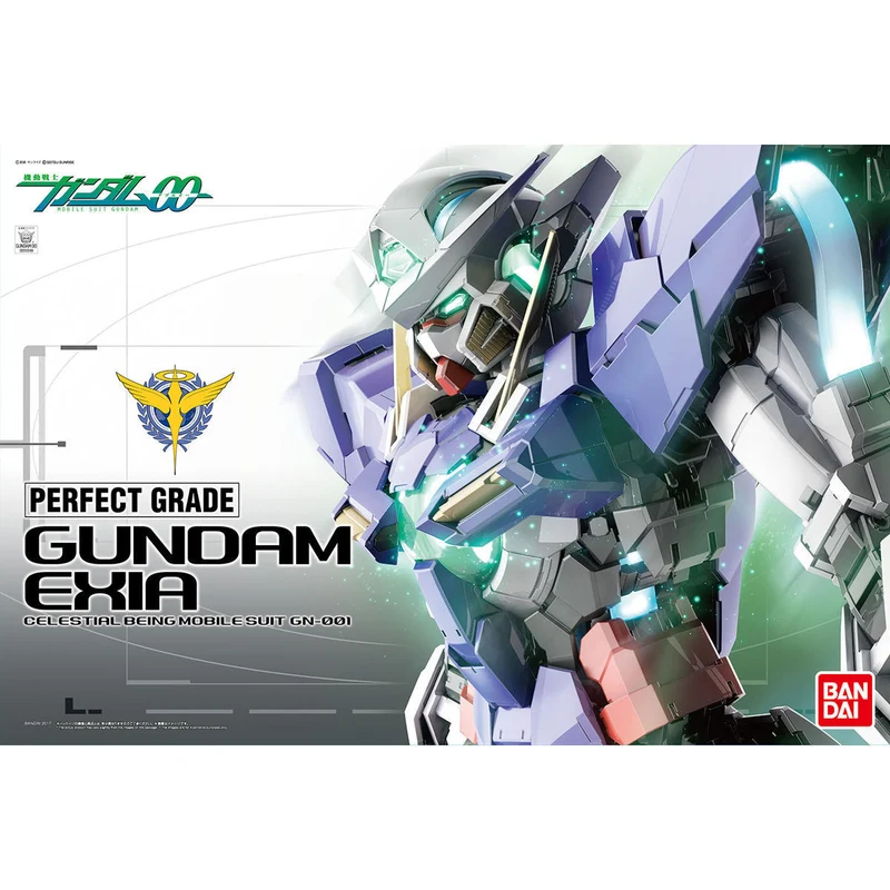 BANDAI PG 1/60 GN-001 GUNDAM EXIA Plastic Model Kit Gundam 00 NEW from Japan