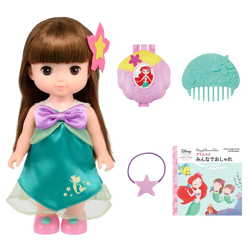 Bandai Lemin&Soran Soran fashionable Basic set Ariel Dress, Accessories,Book Set