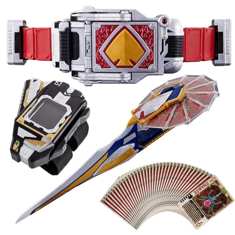 Bandai Kame Rider Blade BLAYBUCKLE & ROUSEABSORBER & BLAYROUZER Figure csm NEW