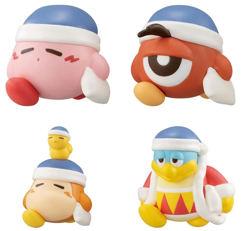 BANDAI PUPUPU FRIENDS Figure Collection Set of 4 Full Complete Gashapon toys NEW