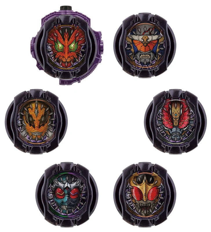 Bandai Kamen Rider Zi-O DX Another Watch Set Volume 2 1-ride watch, 5-covers NEW