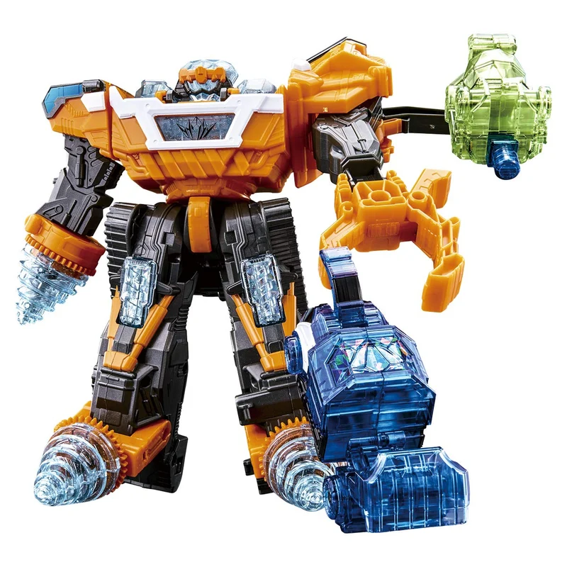 Bandai Mashin Sentai Kiramager DX Gigant Driller Mashin Buso Set Action Figure