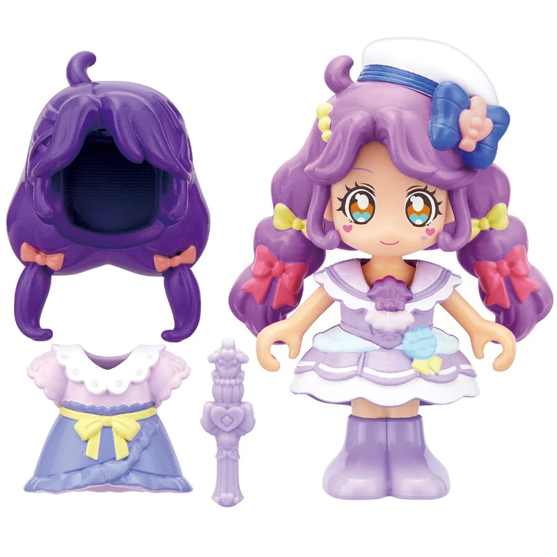 BANDAI Tropical Rouge! Precure Precord Doll Cure Coral ABS Miniature Figure NEW