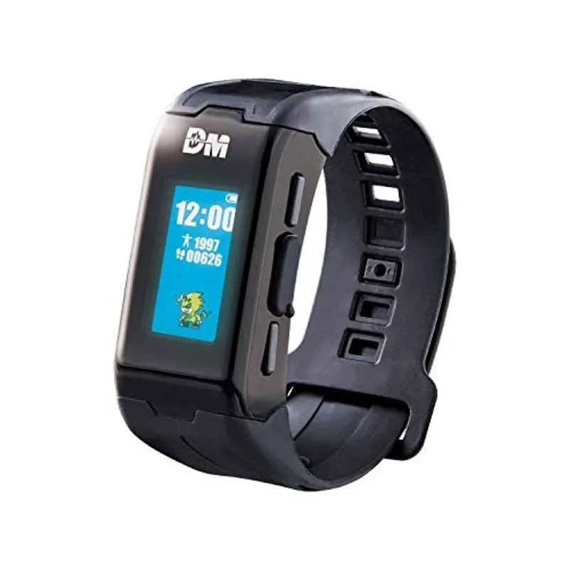 Digimon Pulseira Vital Relógio Rastreador de Fitness Interativo com Contador de Passos, Monitor de Frequência Cardíaca, Relógio Digital e de Animais de Estimação Virtuais Treine seu Digimon e lute con