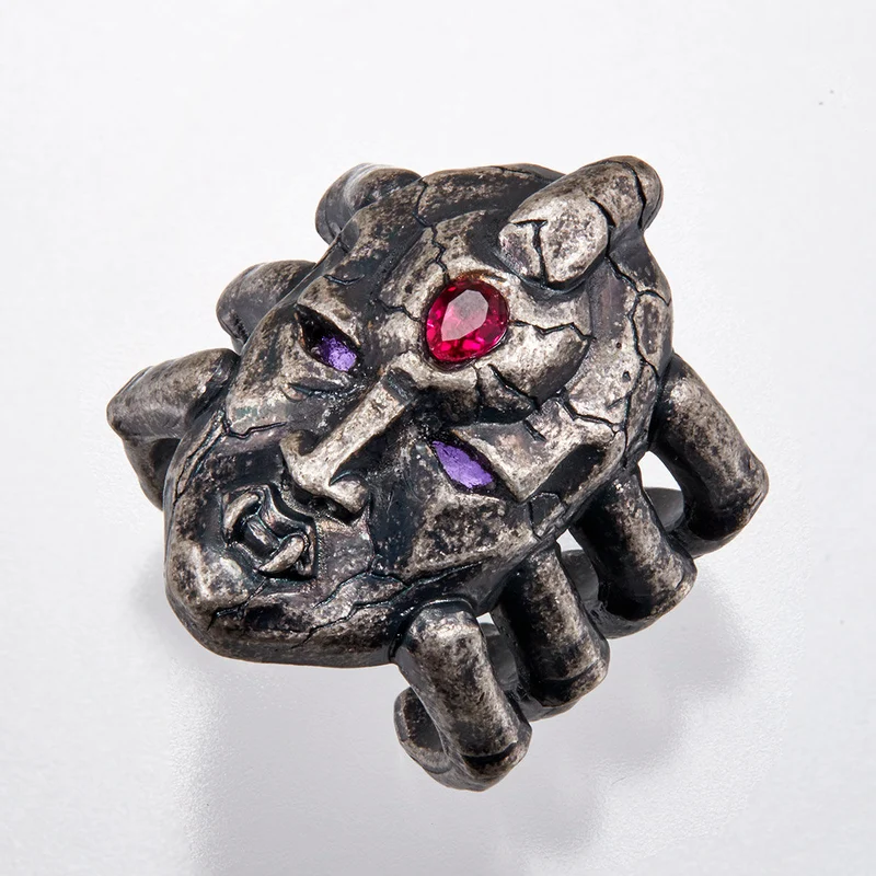 SPECIAL ORDER Bandai - BanColle! - JoJo's Bizarre Adventure Accessory Collection - Aja Mask Ring [JP] Size 20