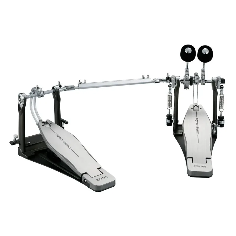 Pedal De Bumbo Tama Dyna-Sync Direct Drive Duplo Com Case HPDS1TW