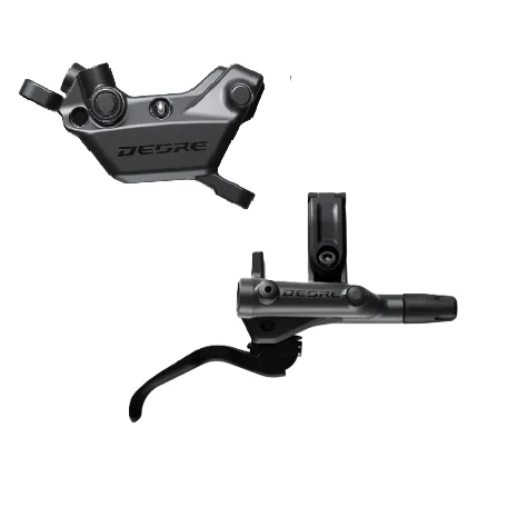 Freno Posteriore SHIMANO Deore M6220 4 pistoni Pastiglie Resina (Tubo 1700 mm)