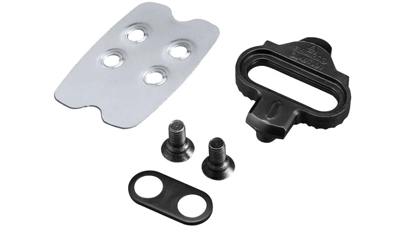 Shimano CL-MT001 Cleats+Gegenplatte Schwarz/Silber