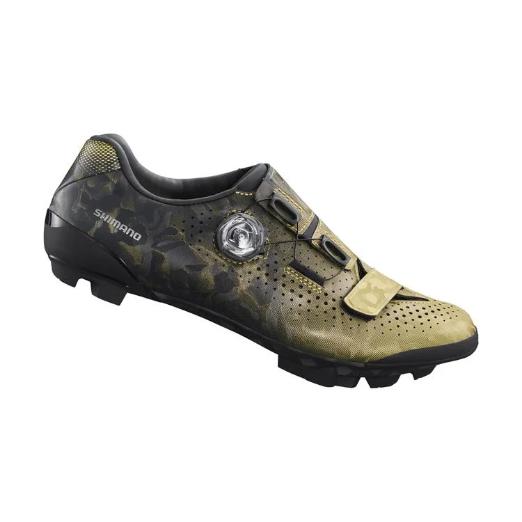 Shimano RX800 Women's Gravel Shoes Gold Camo Shoes - 39