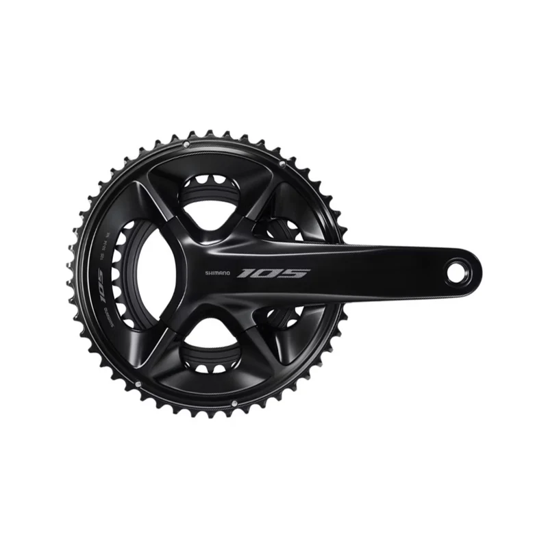 FC-R7100 Double 12-Speed Chainset Black / 175mm / 52/36T