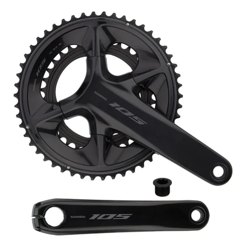Pedivela Shimano 105 R7100 2x12 12v 50x34 172,5mm Spd Preto