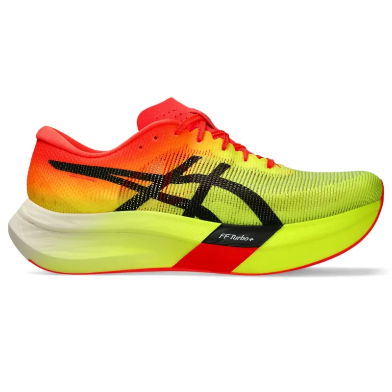 Tênis ASICS Metaspeed Sky Paris - Unissex - Amarelo/Preto - tam: 38