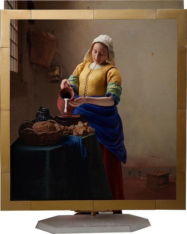 Freeing figma SP-165 The Table Museum The Milkmaid by Vermeer Plastic Figure NEW