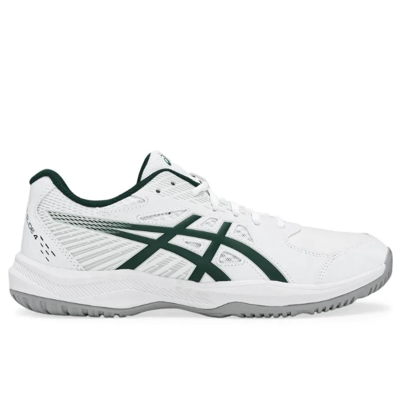 Tênis Asics Court Slide 4 - All Court - Branco e Verde