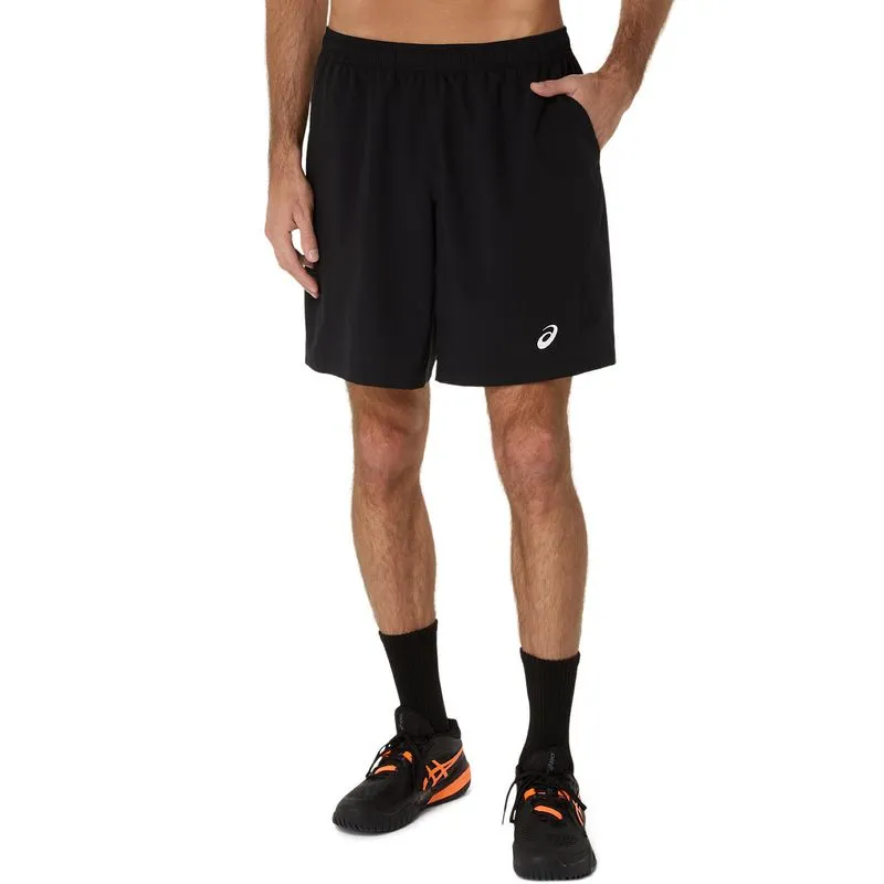 Short ASICS Court 9In Short-Masculino - Negro - talla: L